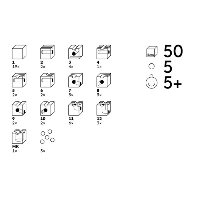 סטנדרט 50 – Cuboro