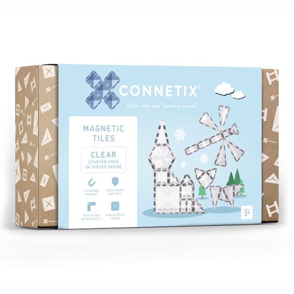 סט התחלתי שקוף – Connetix